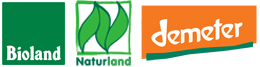 Bioland Naturland demeter Logo
